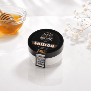 A natural deodorant with a bold saffron fragrance that keeps men fresh